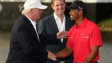 Tiger-Woods-Donald-Trump