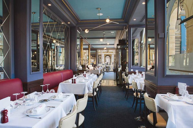 La première table Bocuse a ouvert à l'Hôtel du Louvre © Marie-Amélie Tondu Marie-Amélie Tondu