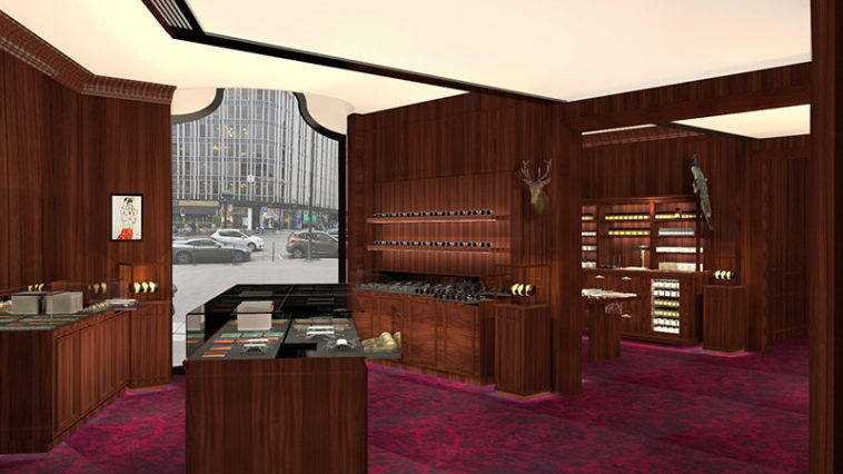 L'Hôtel Barrière Le Fouquet's Paris offre une nouvelle expérience shopping articulée autour du luxe avec l'ouverture de la boutique Legacy. © Courtesy of Legacy