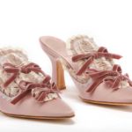 es souliers Antoinetta créés par Manolo Blahnik pour le film "Marie Antoinette" seront exposés à la Wallace Collection. © Courtesy of Manolo Blahnik