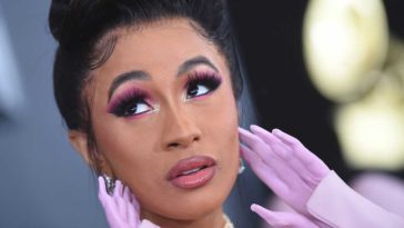 Cardi B à la 61e cérémonie des Grammy Awards, le 10 février 2019 à Los Angeles © VALERIE MACON / AFP US rapper Cardi B and Offset arrive for the 61st Annual Grammy Awards on February 10, 2019, in Los Angeles