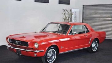 Cette Ford Mustang de 1965 est estimée entre 55.000 et 85.000 euros. © Courtesy of Catawiki vente enchères Catawiki Ford Musang de Sylvester Stallone 2019