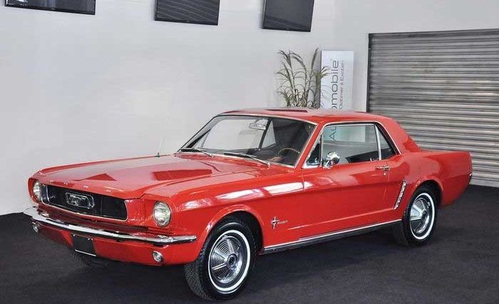 Cette Ford Mustang de 1965 est estimée entre 55.000 et 85.000 euros. © Courtesy of Catawiki vente enchères Catawiki Ford Musang de Sylvester Stallone 2019