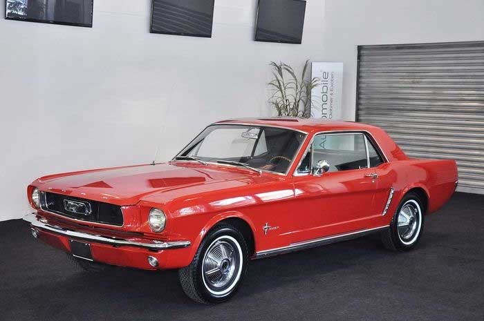 Cette Ford Mustang de 1965 est estimée entre 55.000 et 85.000 euros. © Courtesy of Catawiki vente enchères Catawiki Ford Musang de Sylvester Stallone 2019