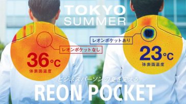 Sony Reon Pocket : un climatiseur de poche © Courtesy of First Flight Reon Pocket