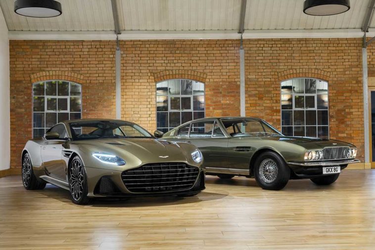L'édition James Bond de la DBS Superleggera d'Aston Martin © Courtesy of Aston Martin Aston Martin On Her Majesty's Secret Service DBS Superleggera