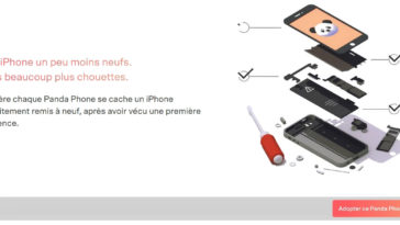 Back Market lance l'opération Panda Phone en partenariat avec le WWF France. © Courtesy of Back Market Back Market Panda Phone