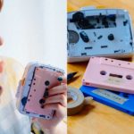NINM Lab présente son baladeur cassette Bluetooth "It's OK". © Courtesy of NINM Lab NINM Lab It's OK